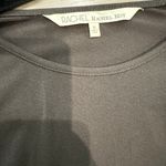 Rachel Roy Black Asymmetrical Handkerchief Hem Sleeveless Dress Medium Photo 3