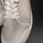 Spring Court Gray Silver Printed Linen G2 Low Photo 6