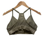 PINK Olive Green Racerback Bra / Bralette Photo 2