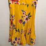 Old Navy Tiered Cami Dress Yellow Floral XS Photo 3