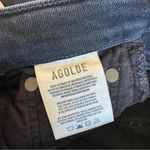 AGOLDE Sophie Mid Rise Skinny Ankle Jean in Black Photo 5