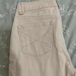 NYDJ Women's Straight Leg Jeans - Cream Beige Size 8P Photo 9