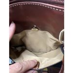 Giani Bernini  Turn-Lock Glazed Dome Satchel Saffiano Brown Photo 7