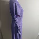 Eddie Bauer  Purple wrap Dress V-neck short Sleeves size xl free dry travex Photo 4