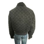 Bershka  quilted buttoned denim jacket Photo 3