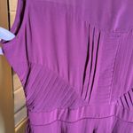 mark. Maroon Dress Sheer Flowy Lined Tie Business Wedding Women Size XXL Purple Photo 1