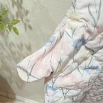 En Saison Pastel Floral Print Quilted Maxi Dress Pink Multi Size Small NWT Photo 4