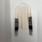 We The Free Free People  All In Cuff knit long sleeve Top size L Photo 1