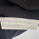 Mango Leopard Chevron 100% Cotton Sweatshirt Black and Tan Small Photo 7