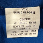 Amazon Blue Lace Sleeve V-Neck Top – Medium, Elegant & Feminine Photo 8