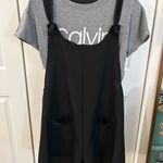 Boutique Super Cute Adjustable Knot tie deep pocket shorts romper Photo 1