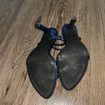 Elegant Navy Women's Heels Blue Size 8.5 Photo 4
