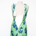 Likely  Karrica Maxi Dress Blue Floral Cut Out Print Photo 12