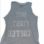 Fifth Sun  xsmall But First Coffee burnout tank Photo 1