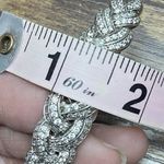 HSN Victoria Wieck Round Cut Cubic Zirconia "Braided" Bangle Bracelet Photo 7