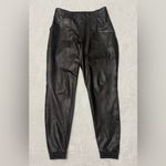 Spanx leather like jogger noir black Photo 4