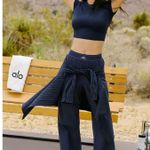 Alo Yoga Suit Up Trouser (Regular) Navy S Photo 5