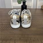 Steve Madden Women's Snake Print Sneakers - Gray and Cream Photo 4