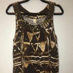 Jones New York  Tribal w/ Metal Sleeveless Dress 2X Photo 3
