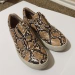 JSlides J/Slides Slip-on Embossed Snakeskin Sneakers Vegan Leather Upper womens Size 10 Photo 1