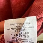 Lucky Brand  Women's Red Long Sleeve Thermal Top Size Large Boho Chic Cozy Photo 3