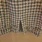 Yves cossette depeche mode vintage plaid tweed sleeveless dress pink black 4 Photo 5