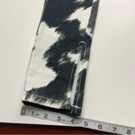  WeWoreWhat Cow Print Black White Stiletto Slit Jeans 26 NEW‎ *FLAWS Photo 14