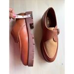 Seychelles  Catch Me Monk Strap tan  Loafer  size 8 Photo 5