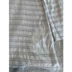 prAna  Top Womens Large Brown Striped Gauzy Hooded Pullover Tie Waist Pocket‎ Photo 8