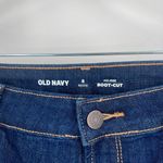 Old Navy Women's Mid Rise Boot Cut Jeans Dark Blue Denim Wash Petite Size 8 NWT Photo 2
