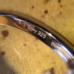 Natural Wine Garnet Sterling Silver Cocktail Ring Size 6 Pink Photo 5