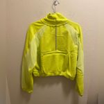Free People FP Movement So Fly Half Zip Crop Jacket in Margarita Color. Photo 8