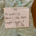 Listicle  NWT Romper Large Sage Mint Green Shorts Embroidered Lace Sheer Sleeves Photo 7