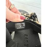 NEW Arizona Love Trekky Chain Flat Slip On Sport Sandals Black Womens EU 36/US 6 Photo 7