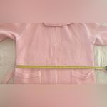 Relaxqua Vintage Pink Belted Waffle Hooded Robe Women's Made in Italy Size M Size M Photo 8
