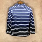 Karen Scott Dip-dyed Striped Cowl Neck Sweatshirt XS Photo 6