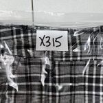 Hot Topic Jrs M Medium Pants Black Plaid Grunge Punk Retro Whimsigoth Emo Goth Photo 13