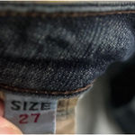 Dolce & Gabbana VTG Y2K D&G  Sequin Pocket Blue Distressed Jeans Size 27 Glam Photo 10