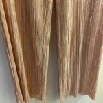 Victoria's Secret Victoria’s Secret Womens Rose Gold Pleated Sleep Lounge Pants S Small Glitter Photo 2