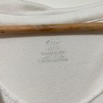 Aerie  Happy Henley Everyday Oversized Collared Sweatshirt Size XXL White Photo 3