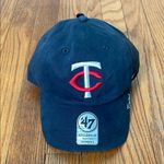 '47 Brand Women's Navy Minnesota Twins Team Miata Clean Up Adjustable Hat NWT Blue Photo 0