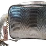 Victoria's Secret Victoria Secret purse/elegant bag. New with tags. Purse is silver. Strap is gold Photo 1