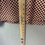 Levi's Womens Mini Dress Square Neck Cotton Pink Checkered Casual Size L Photo 11