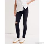 Madewell Denim Maternity Skinny Jeans Black Size 27 Photo 11