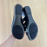 Italian Shoemakers  Black Wedge Slip On Sandal Sz 9M Silver Accent New Adalynn Photo 4