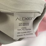 Alexis  Sz L Ellena Dress Long Billow Sleeves Light Pink Photo 7