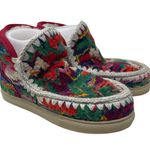 MOU New  Eskimo Sneaker Wool Ethnic Fabric Sneakers 40 US 10 Photo 0