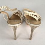 Ivanka Trump Ankle Strap Platform High Heels Womens Size 8.5M Taupe Photo 3