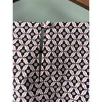 Brooks Brothers 346 Brook Brothers Geometric Print Sleeveless Dress - Career, Casual - Size 10 Photo 3