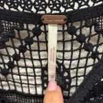 Free People Black Crochet Detail Sleeveless Mini Dress/ Top Size XS Photo 1